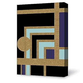 Canvas Wall Art for Living Room,Bedroom Home Artwork Paintings Geometry Ready to Hang - 12x18 inches