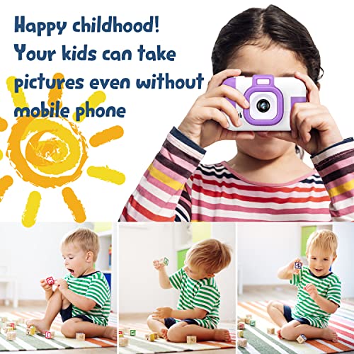 SUZIYO Children Camera, Birthday Electronic Toys for Kids, Upgrade Toddlers Selfie Digital