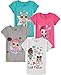 MGA Girls' LOL Surprise! Short-Sleeve T-Shirt 4-Pack (Pink/Grey/White/Teal, 5/6) primary