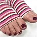 Pedi Sox Pink Stripe 1 pair