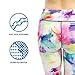 SOUTEAM Womens Yoga Leggings with Pocket Lightweight Fitness Pants, Watercolor White, Medium