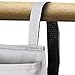 Corodo Bedside Caddy, Bedside Organizer for Dorm Bed, Bunk Bed Caddy with 8 Pockets for Baby Bed, Hospital Beds, Grey