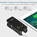 PISEN 2-in-1 Portable Charger, Battery Pack with Foldable AC Plug - 5000mAh Power Bank for iPhone, iPad, Android, Tablets, Samsung Galaxy and More (Magic Black)
