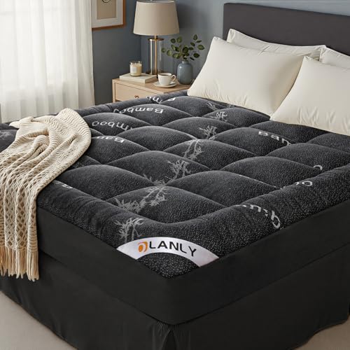 OLANLY Bamboo Viscose Mattress Topper