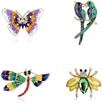 Ezing Vintage Animal Brooch Lot Set