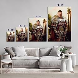 Turn Me Royal Custom Fantasy Portrait from Your