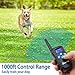 Felyong Dog Training Collar with Remote, Rechargeable Waterproof Dog Shock Collar with Beep Vibration Safety Shock Harmless Training Collars for Small Medium Large Dogs, 1000 Ft Rangethumb 3