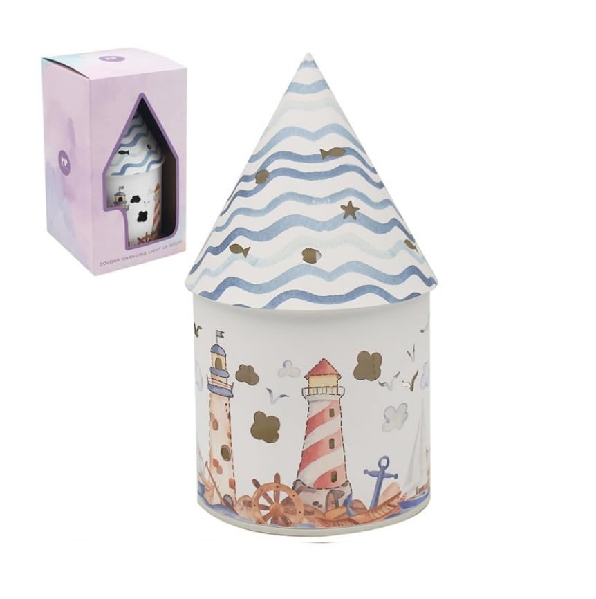 Lesser & Pavey Boats LED House Night Lights | Gift for Your Loved Ones | Living Room Décor Night Lamp | Decorative Night Lights for Home & Office