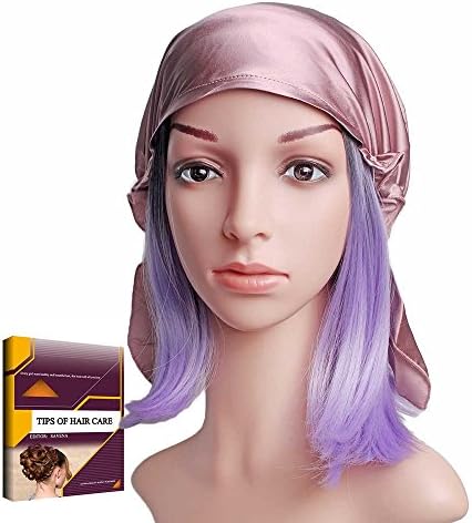 Savena 100% Mulberry Silk Night Sleeping Cap for Long Hair Bonnet Hat Warm Soft Many Colors