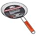 BBQ Masters Non-Stick Wire Mesh Grilling Skillet - Grill Topper Barbecue Pan - Cook Vegetables, Seafood, Meats
