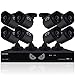 Night Owl Security, 16 Channel 1080 Lite HD Analog Video Security System with 1 TB HDD and 8 x 720p HD Wired Cameras (Black)
