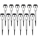 Stainless Steel Solar Path Light, Kinna Classic Look Low Voltage Garden Light, 12-Pack