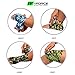 11FORCE Self Adhesive Camo Wrap 2 in x 5 Yards - (Pack of 6) - Wide Variety of Uses Including - Medical Care, Compression Wrap, Vet Tape, Hunting Gear, Support for Wrist, Ankle