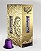 Café AllOro Ultra Premium Italian Espresso & Lungo Coffee Nespresso Compatible Variety Pack Capsules, Golden Italian Espresso, 50 Count