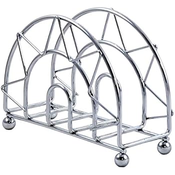 Napkin Holder, Folding Rings Stainless Steel