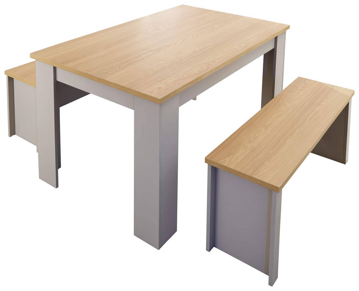 Gfw The Furniture Warehouse Lancaster Dining Table Bench Set