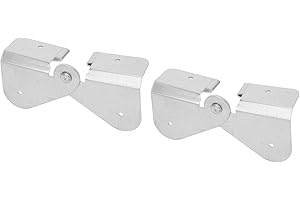 ZASCHMOY Downspout Hinge Aluminum Easy to Install Gutter Extension Flip Up Hinge for Rectangle Square Downspouts | Durable Me
