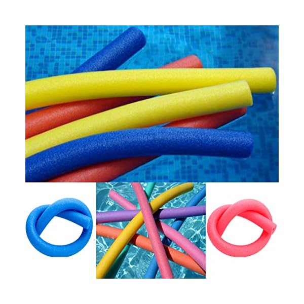 LIVIVO-Fineway-Set-of-2-Swimming-Pool-Noodle-Float-Aid-Woggle-Logs-Noodles-Water-Flexible-Wet-Swim-Strong-and-Flexible LIVIVO Set of 2 Swimming Pool Noodle Float Aid Woggle Logs Noodles Water Flexible Wet Swim- Strong and Flexible