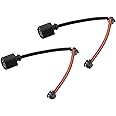 A-Premium Rear Driver and Passenger Side Disc Brake Pad Wear Sensors Compatible with Porsche Cayenne 2011-2018, Panamera 2010-2021, Taycan 2020-2021, 2-PC Set