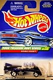 Hot Wheels 2000 049 BLUE DOUBLE VISION TREASURE HUNT SERIES 1 of 12 1:64 Scale Die-cast Collectible Car