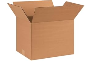 AVIDITI Shipping Boxes Medium 16"L x 12"W x 12"H, 25-Pack | Corrugated Cardboard Box for Packing, Moving and Storage