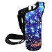 icolor Water Bottle Carrier Holder w/Adjustable Shoulder Strap Sling Insulated Neoprene Sports bottle Sleeve Bag Hiking Pack,For Stainless Steel & Plastic Bottle Diameter Less Than 3