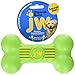 JW iSqueak Bone Durable Natural Rubber Dog Toy (Assorted Colors)