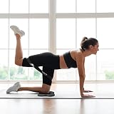 Flintronic Yoga Knee Pad 2 Pack Non-slip Mat with Black Resistance Band 20x20cm view 3