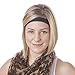 Hipsy Adjustable Non Slip Animal Print Hair Band Headbands for Women & Girls Pack
