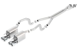 BORLA 140414 Cat-Back System for 2009-2011 Chevrolet Corvette (C6) 6.2L V8 Auto./ Mam. Trans. Coupe/Convertible. Will Fit Vehicles With And Without NPP. BORLA System Does NOT Contain NPP Valves.