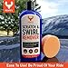 Fenyx Products Car Scratch Remover 12 oz Bottle with Applicator Pad - Easy Car Care with Professional Results - USA Made - Scratch Removal for Cars and Swirl Remover - Scratch Repair for Vehicles
