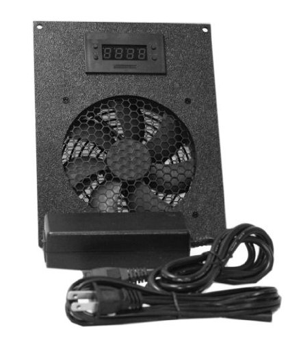 CG Cabcool1201 Deluxe single 120mm Fan Cooling unit with LED Thermal Control and Monitor