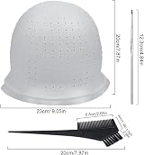 IKR Silicone Highlight Hair Cap Kit with Hook and Brush view 7