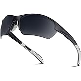 Polarized Sports Sunglasses for Men Women Youth Baseball Running Cycling Driving Fishing Tennis Golf Motor TAC UV400 TR90