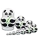 Moonmo Panda Nesting Dolls - 10 Pieces Matryoshka Panda - All Hollow to Fit Inside Each Other