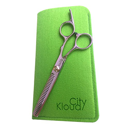KLOUD City® Professional Hair Cutting Scissors Shears (Teeth Thinning Scissors)