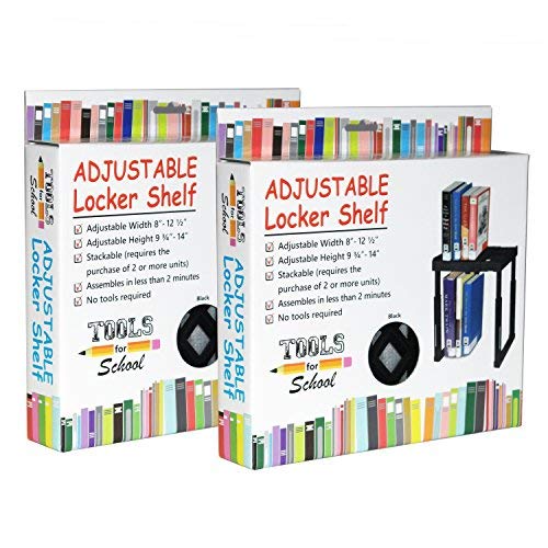 ToolsforSchool Locker Shelf Organizer for School Locker Locker