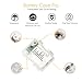 Sanniu Fairy Lights, 4 Packs Fairy String Lights Battery Operated Waterproof Copper Wire Remote Control Led Fairy Lights 16.4 ft. Firefly Lights Christmas Lights 8 Modes (Warm White)