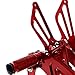 Motorcycle Rearsets Rear Foot Pegs CNC Rear set Footrests Fully Adjustable Rear Foot Boards Fit for HONDA CBR500R 400R CB500F 400F 2013 2014 2015 Red