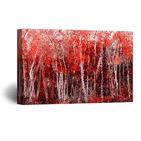 Abstract Red Forest