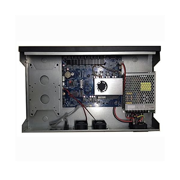 HUNSN Firewall, Mikrotik,VPN, Network Security Appliance,Router PC,3855U,(Gray), RS03,[6 Intel Gigabit LAN/2USB2.0/1COM…