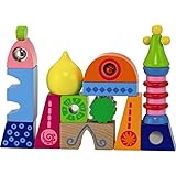 HABA World of Play Palace - 14 Unique and Whimsical Blocks for Ages 18 Months and Up