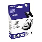 Epson T0481 Black Ink Cartridge - Inkjet - 450 Page Black, Page - Black - 1 (Catalog Category: SUPPLIES- PRINTER)