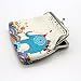 Canserin Women Wallet, Women's Lady Retro Vintage Leather Small Wallet Hasp Coin Purse Clutch Bag (White 3)