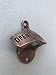 Barware Gear Wall Mounted Open Here Bottle Opener with Free Stainless Steel Mounting Screws. Pop the cap and open your Beer and Soda in Style. Wall Hung Beer Opener for Bar or Kitchen. Antique Copper