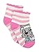 Paw Patrol Little Girls 6 pack Socks (2-4 (Shoe: 4-7), Skye Pink/Multi)