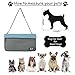 JESPET & GOOPAWS Dog Booster Seats for Cars, Portable Dog Car Seat Travel Carrier with Seat Belt for 24lbs Pets