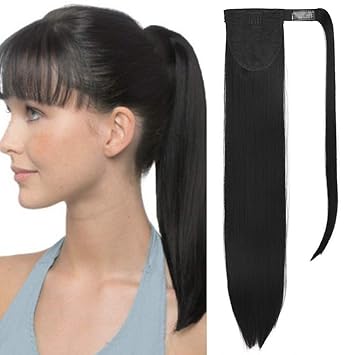Amazon Com Seikea Clip In Ponytail Extension Wrap Around Pony