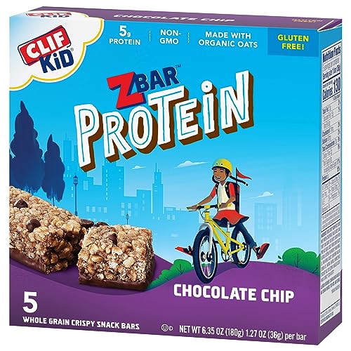 CLIF ZPROTEIN 5PK CHOC CH SIZE 6.35Z CLIF ZPROTEIN CHOCOLATE CHIP 6.35OZ