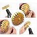 Wheel Car Decal and Sticker Remover with Drill Adapter Kit 4 inch Rubber Graphics Removal Tool for Removing Pinstripes, Stickers, Adhesive Vinyl Decals